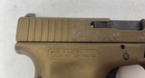 Glock 22 Gen 4 .40 S&W Burnt Bronze Cerakote Finish w/ night sights one mag - 14 of 24