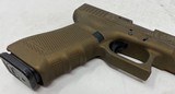 Glock 22 Gen 4 .40 S&W Burnt Bronze Cerakote Finish w/ night sights one mag - 16 of 24