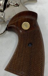 Colt Python ('81) .357 Magnum 357 Mag Nickel 6