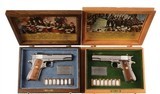 2 Cased WWII Colt Commemorative 1911 1970 5