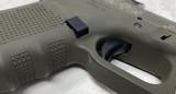 Glock 22 G22 Gen 4 .40 S&W w/ OD Green custom finish - excellent condition! - 15 of 19
