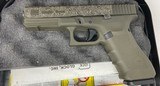 Glock 22 G22 Gen 4 .40 S&W w/ OD Green custom finish - excellent condition! - 2 of 19