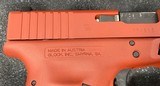 Used Glock 22 G22 .40 S&W w/ Alabama Crimson Tide custom red finish Glock - 10 of 15