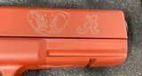 Used Glock 22 G22 .40 S&W w/ Alabama Crimson Tide custom red finish Glock - 9 of 15