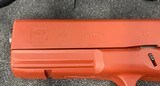 Used Glock 22 G22 .40 S&W w/ Alabama Crimson Tide custom red finish Glock - 2 of 15