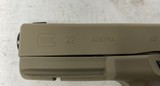 Glock 22 G22 Gen 4 .40 S&W w/ Flat Dark Earth cerakote finish - great cond. - 2 of 14