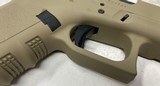 Glock 22 G22 Gen 4 .40 S&W w/ Flat Dark Earth cerakote finish - great cond. - 12 of 14