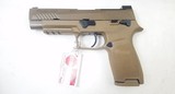Sig Sauer P320 320F-9-M17-MS Coyote M17 NEW - 4 of 5