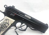 CZ 75 SP 01 Custom Grips 9mm NightSights Ambi Saft - 4 of 8