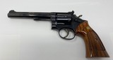 Smith & Wesson Model 17-3 22 LR Masterpiece pinned 6