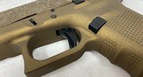 Glock 22 G22 .40 S&W w/ Burnt Bronze custom finish Engraved - 8 of 19
