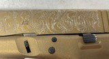 Glock 22 G22 .40 S&W w/ Burnt Bronze custom finish Engraved - 5 of 19