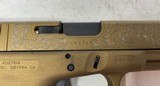 Glock 22 G22 .40 S&W w/ Burnt Bronze custom finish Engraved - 12 of 19