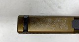 Glock 19 G19 Gen 3 w/ custom Burnt Bronze finish Engraved - 12 of 12