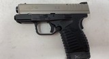 Springfield XD-S Silver / Black 9mm 3.3-inch 8Rd Springfield XDS9339SE - 4 of 5