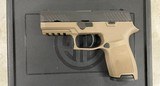 Sig Sauer P320 9mm 3.9