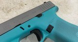 Glock 43X 9mm Luger 3.4in 10rd Diamond Blue/Silver - excellent condition! - 4 of 12