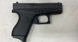 Used Glock 42 G42 .380 Auto 3.25in 6rd Glock Glock - good condition - 3 of 15