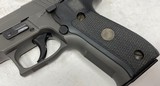 Used Sig Sauer P226 Legion .357 SIG 4.4
