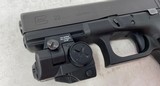 Used Glock 22 G22 Gen 4 .40 S&W w/ night sights, green laser, 22rd mag - 2 of 13
