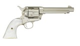Colt 38 SPL Nickel SAA 5.5