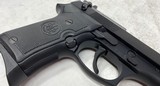 Beretta 92 Compact 9mm 92FS NO Rail JS92F850M - 9 of 12