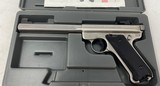 Ruger Mark II Target Stainless 22 LR - 1 of 11