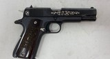 Gustave Young Colt .45 ACP Series 70 Gov't Engraved 1911 BEAUTIFUL - 7 of 21