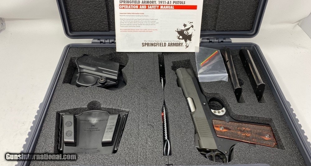 SPRINGFIELD 1911 Range Officer Compact 45 ACP with Fiber Optic Sight