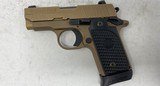 Used Sig Sauer P238 Emperor Scorpion .380 ACP 2.7in 7rd night sights Sig - 2 of 13