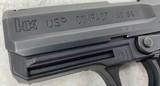 Heckler & Koch H&K USP 40 Compact .40 S&W 3.58