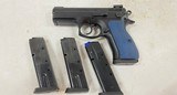 CZ 75 D Compact 9mm w/ four magazines + night sights - great condition - 2 of 11