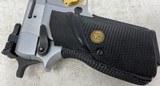Browning Hi-Power 9mm Nickel w/ Gold trigger ('92) Belgium Made - 12 of 15