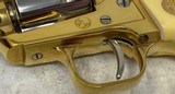 Colt SAA Alabama Sesquicentennial SAA .22 LR SAA Gold Plated - used SAA - 7 of 14