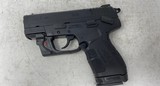 Springfield XD-E w/ red laser 9mm Luger 9rd 3.3