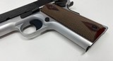 Colt 1911 M1991A1 Government Stainless/Blued .45 ACP Talo Edition - 9 of 13