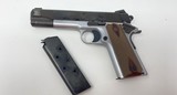 Colt 1911 M1991A1 Government Stainless/Blued .45 ACP Talo Edition - 2 of 13