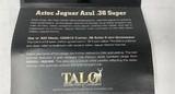 Colt TALO Aztec Jaguar Azul Select O2991Z 1 of 20 #7 38Super POLISHED BLUE - 5 of 17