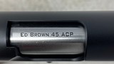 Ed Brown Special Forces Gen 4 Black Finish 1911 45 ACP 5