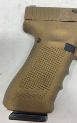 Glock 22 Gen 4 .40 S&W Burnt Bronze Cerakote Finish w/ night sights one mag - 15 of 24