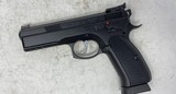 CZ USA CZ Custom CZ 75 SP-01 Target 9mm Luger 4.6