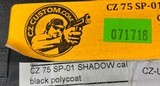 CZ USA CZ Custom CZ 75 SP-01 Target 9mm Luger 4.6