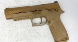 Sig Sauer P320 M17 Surplus 9mm Luger 4.7