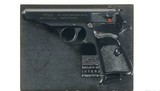 Walther Interarms PP .22 LR 3.75