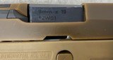 Sig Sauer P320 M17 Surplus 9mm Luger 4.7