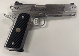 Wilson Combat Custom Engraved CQB Elite Stainless Steel 45 ACP - 2 of 6