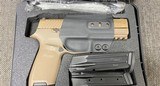 Sig Sauer P320F 9mm Luger FDE W320F-9-FDE - used - 1 of 2