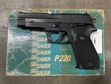 Sig Sauer P220 West German 45 ACP w/Box 854 - 2 of 4