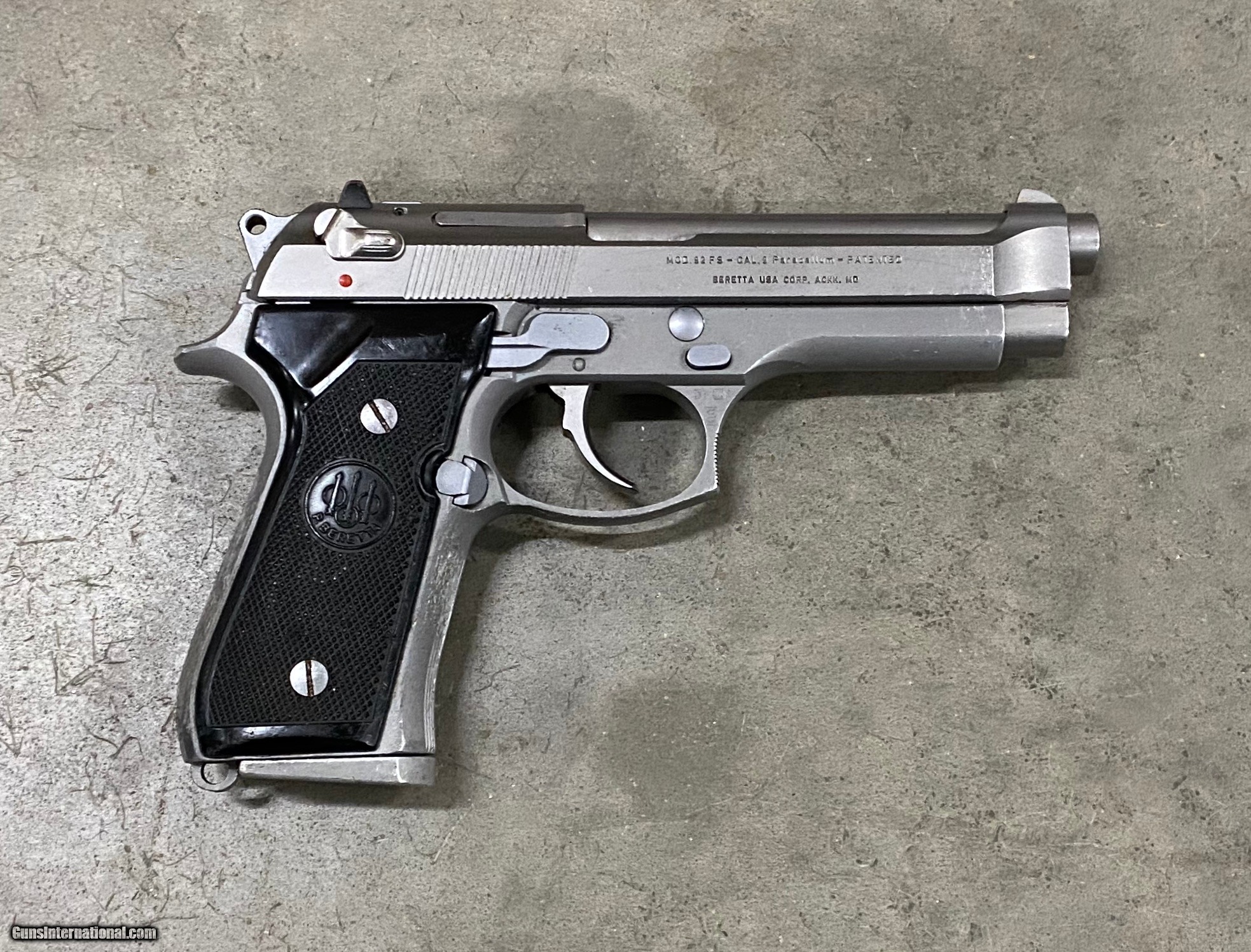 Beretta 92FS Inox Police Trade In Stainless Steel 9mm 969.