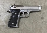 Beretta 92FS Inox Police Trade In Stainless Steel 9mm 969 - 4 of 8